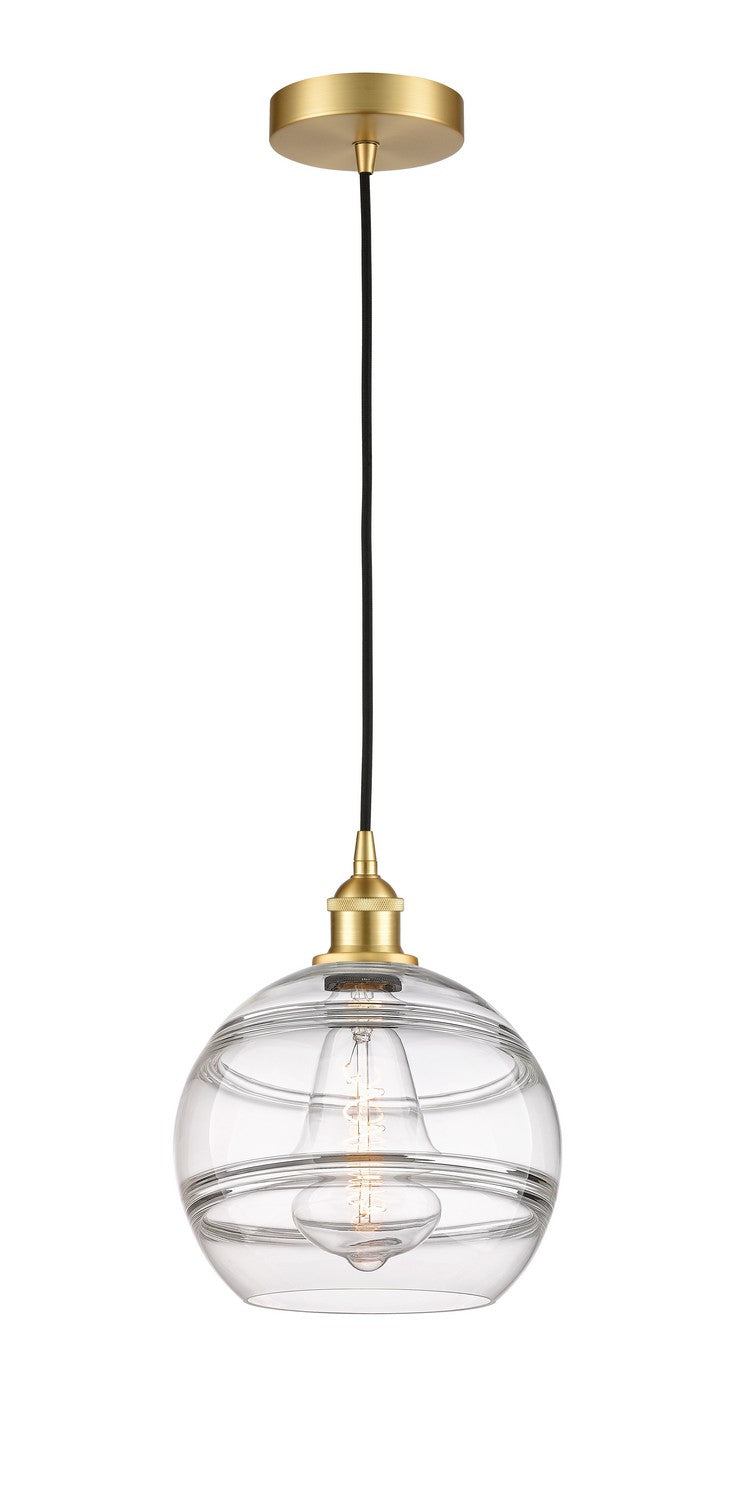 Innovations 616-1P-SG-G556-10CL One Light Mini Pendant, Satin Gold