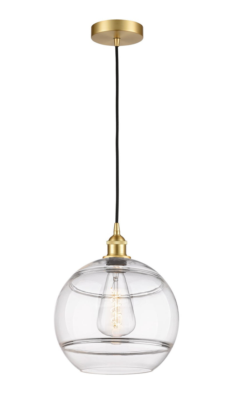 Innovations 616-1P-SG-G556-12CL One Light Mini Pendant, Satin Gold