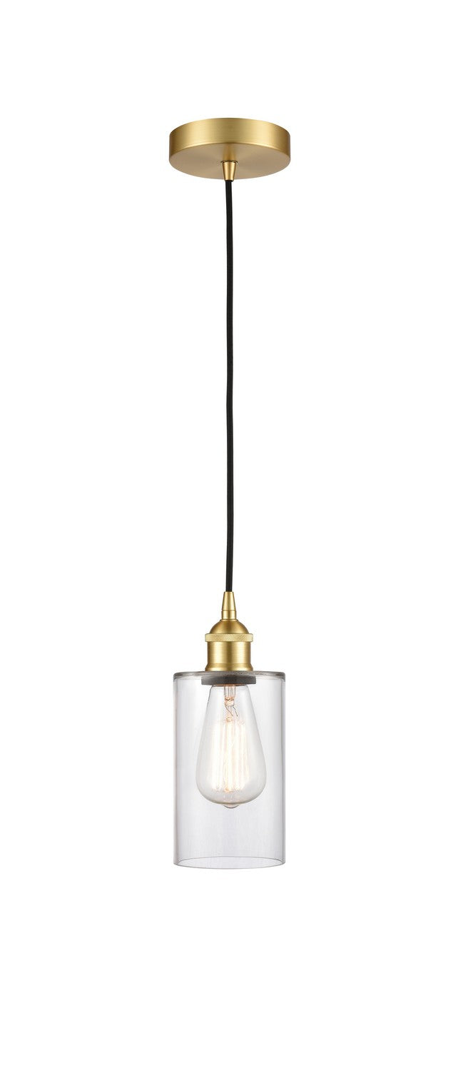 Innovations 616-1P-SG-G802 One Light Mini Pendant, Satin Gold