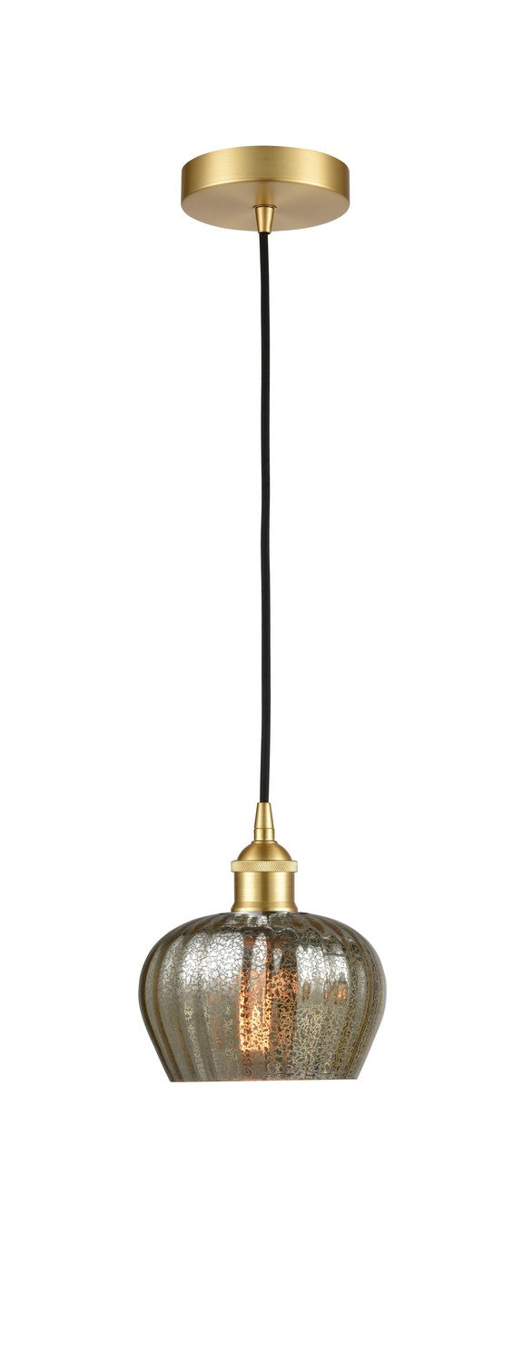 Innovations 616-1P-SG-G96 One Light Mini Pendant, Satin Gold