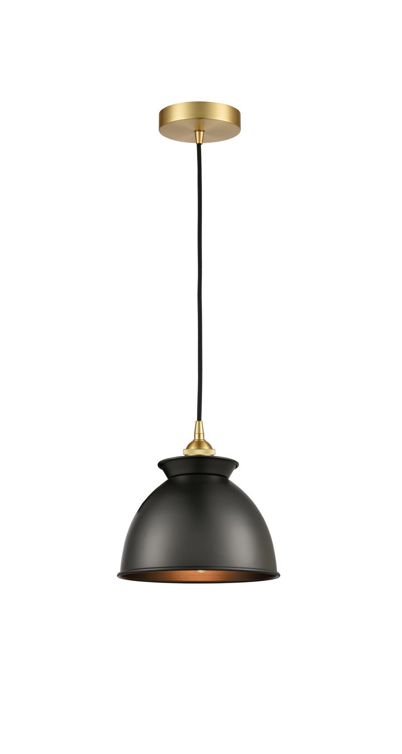 Innovations 616-1P-SG-M14-BK One Light Mini Pendant, Satin Gold