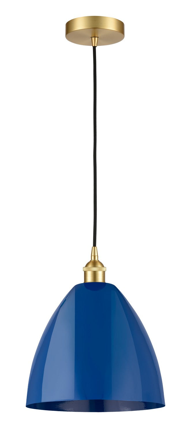 Innovations 616-1P-SG-MBD-12-BL One Light Mini Pendant, Satin Gold