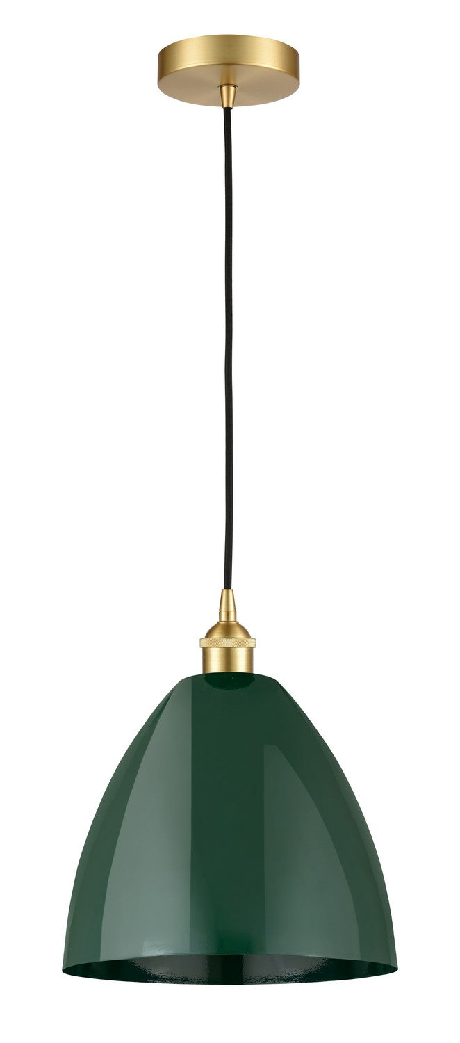 Innovations 616-1P-SG-MBD-12-GR One Light Mini Pendant, Satin Gold