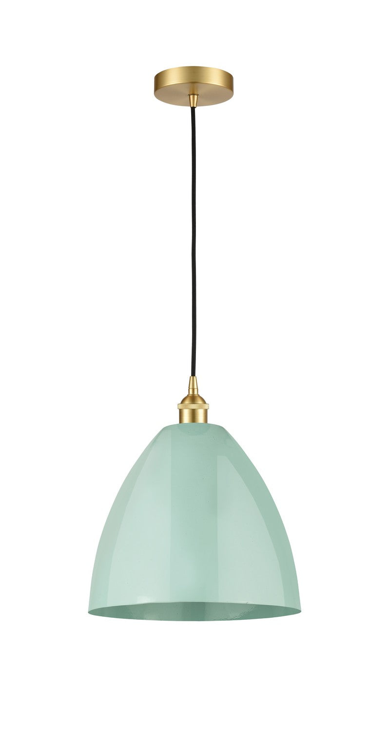 Innovations 616-1P-SG-MBD-12-SF One Light Mini Pendant, Satin Gold