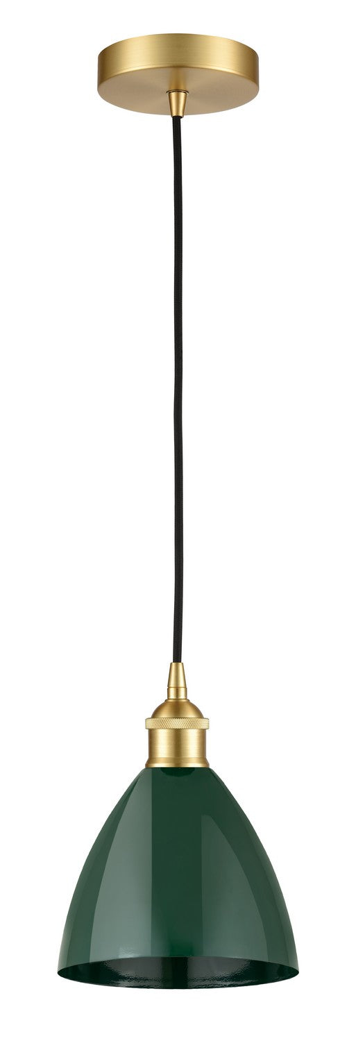 Innovations 616-1P-SG-MBD-75-GR One Light Mini Pendant, Satin Gold