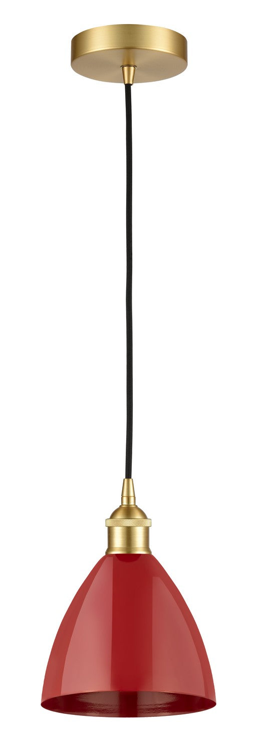 Innovations 616-1P-SG-MBD-75-RD One Light Mini Pendant, Satin Gold