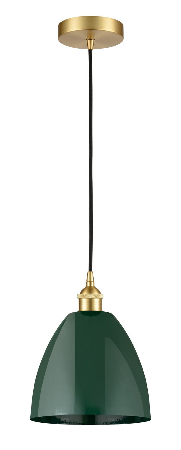 Innovations 616-1P-SG-MBD-9-GR One Light Mini Pendant, Satin Gold