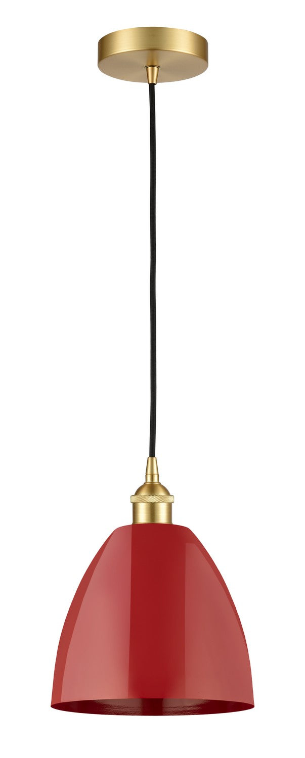 Innovations 616-1P-SG-MBD-9-RD One Light Mini Pendant, Satin Gold