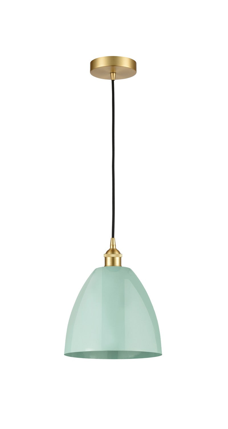 Innovations 616-1P-SG-MBD-9-SF One Light Mini Pendant, Satin Gold