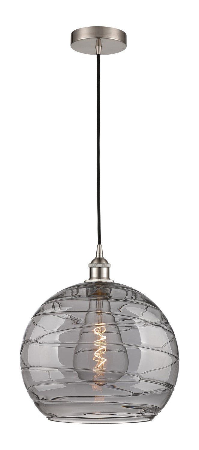 Innovations 616-1P-SN-G1213-14SM One Light Pendant, Brushed Satin Nickel