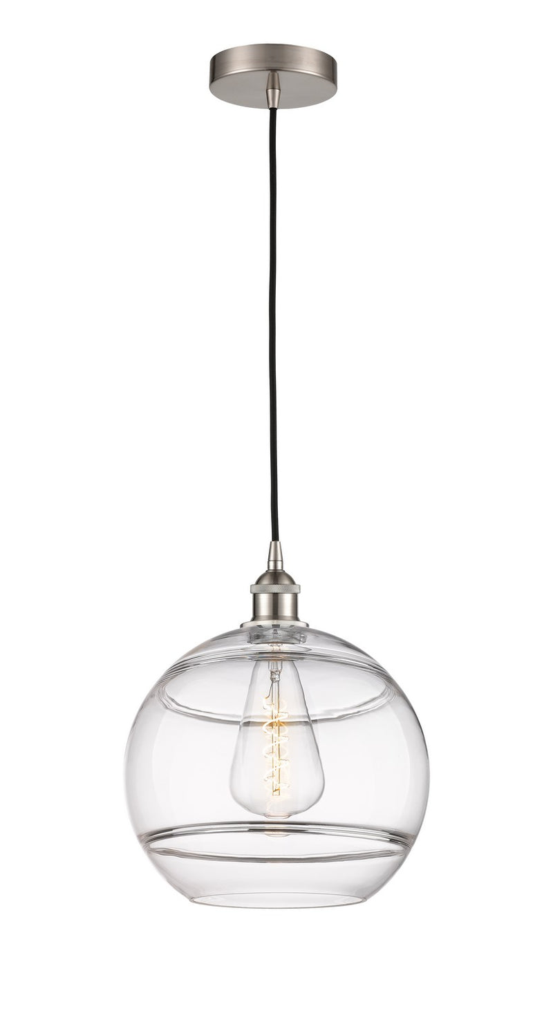 Innovations 616-1P-SN-G556-12CL One Light Mini Pendant, Brushed Satin Nickel