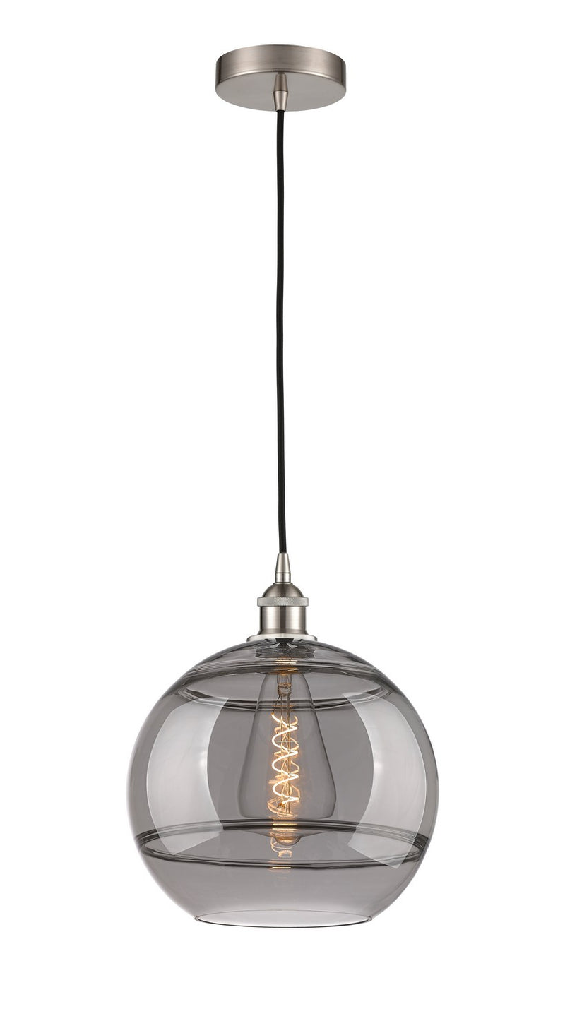 Innovations 616-1P-SN-G556-12SM One Light Mini Pendant, Brushed Satin Nickel