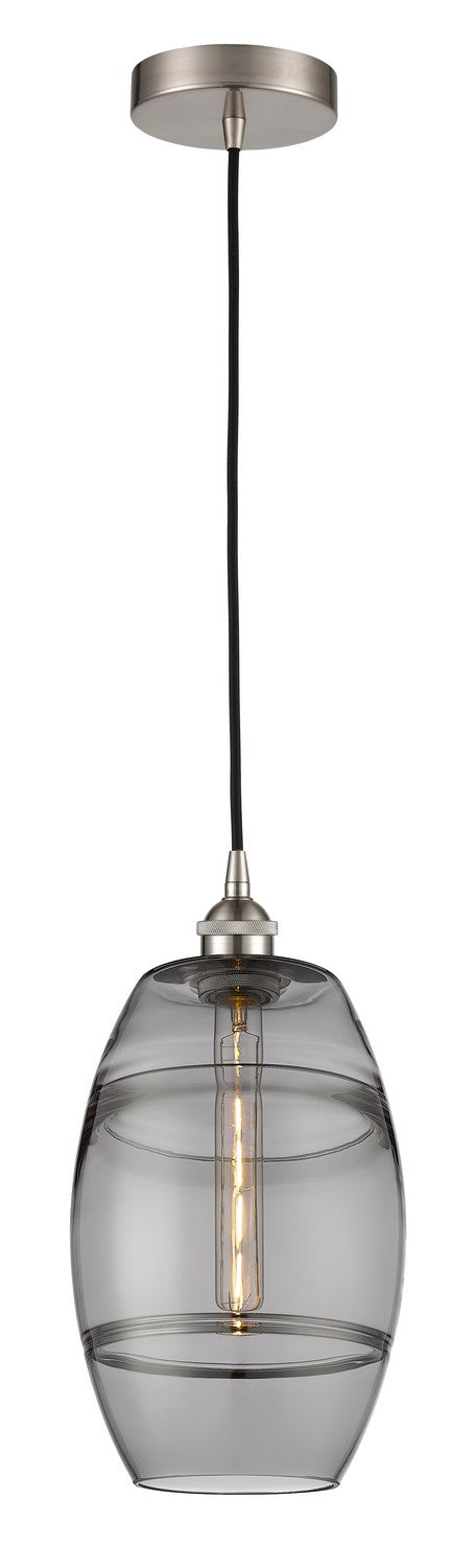 Innovations 616-1P-SN-G557-8SM One Light Mini Pendant, Brushed Satin Nickel