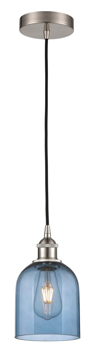 Innovations 616-1P-SN-G558-6BL One Light Mini Pendant, Brushed Satin Nickel