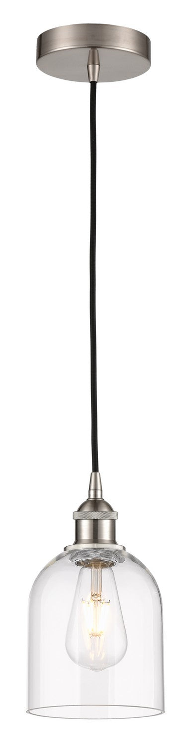 Innovations 616-1P-SN-G558-6CL One Light Mini Pendant, Brushed Satin Nickel