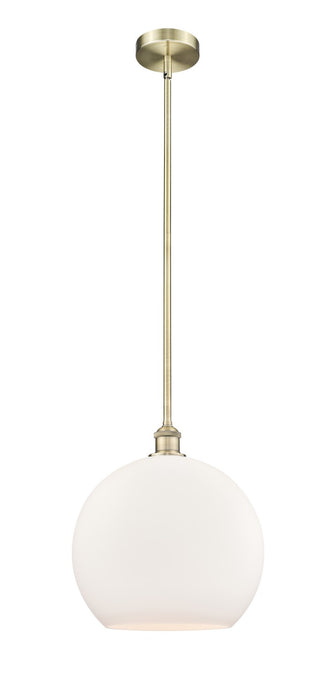 Innovations 616-1S-AB-G121-14 One Light Pendant, Antique Brass