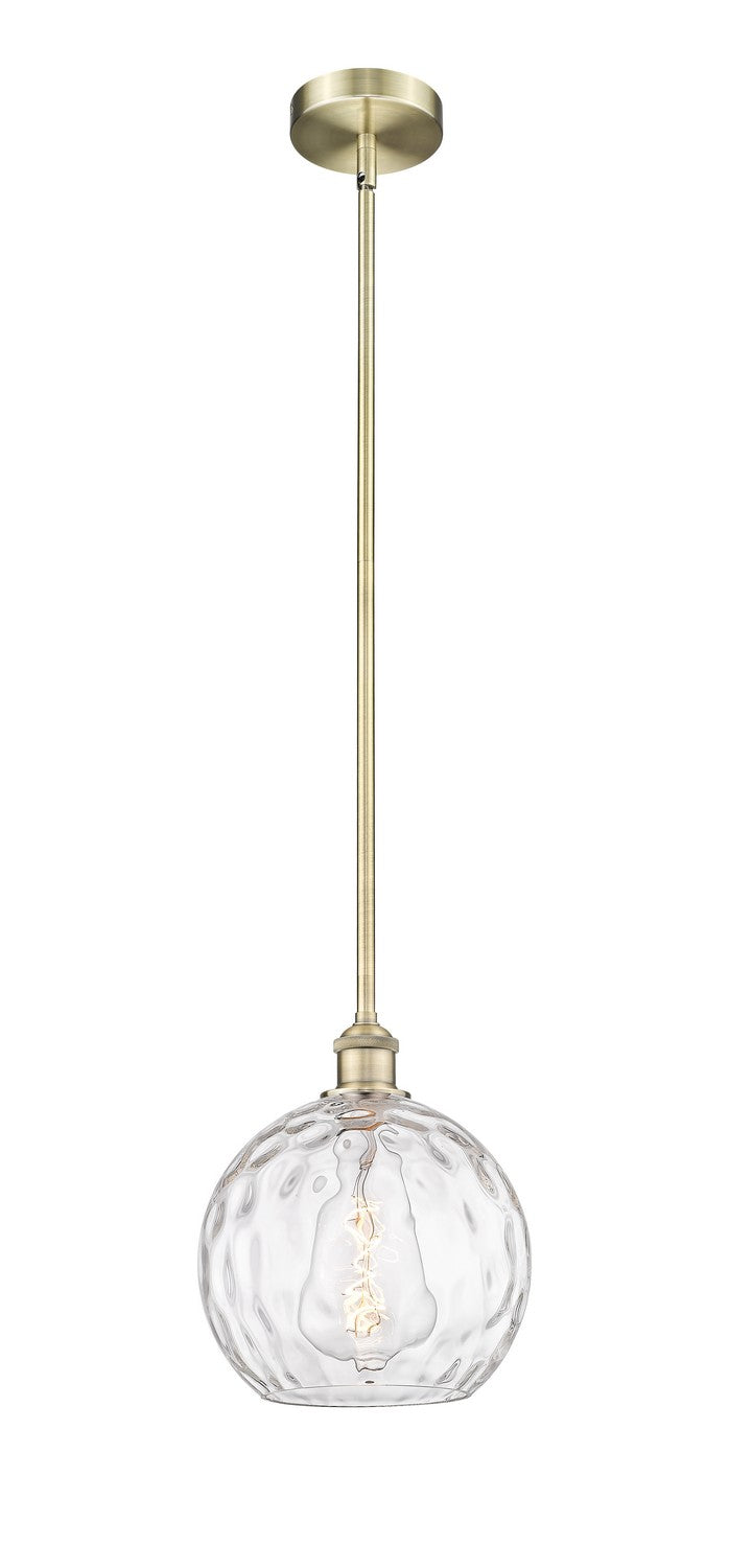 Innovations 616-1S-AB-G1215-10 One Light Mini Pendant, Antique Brass