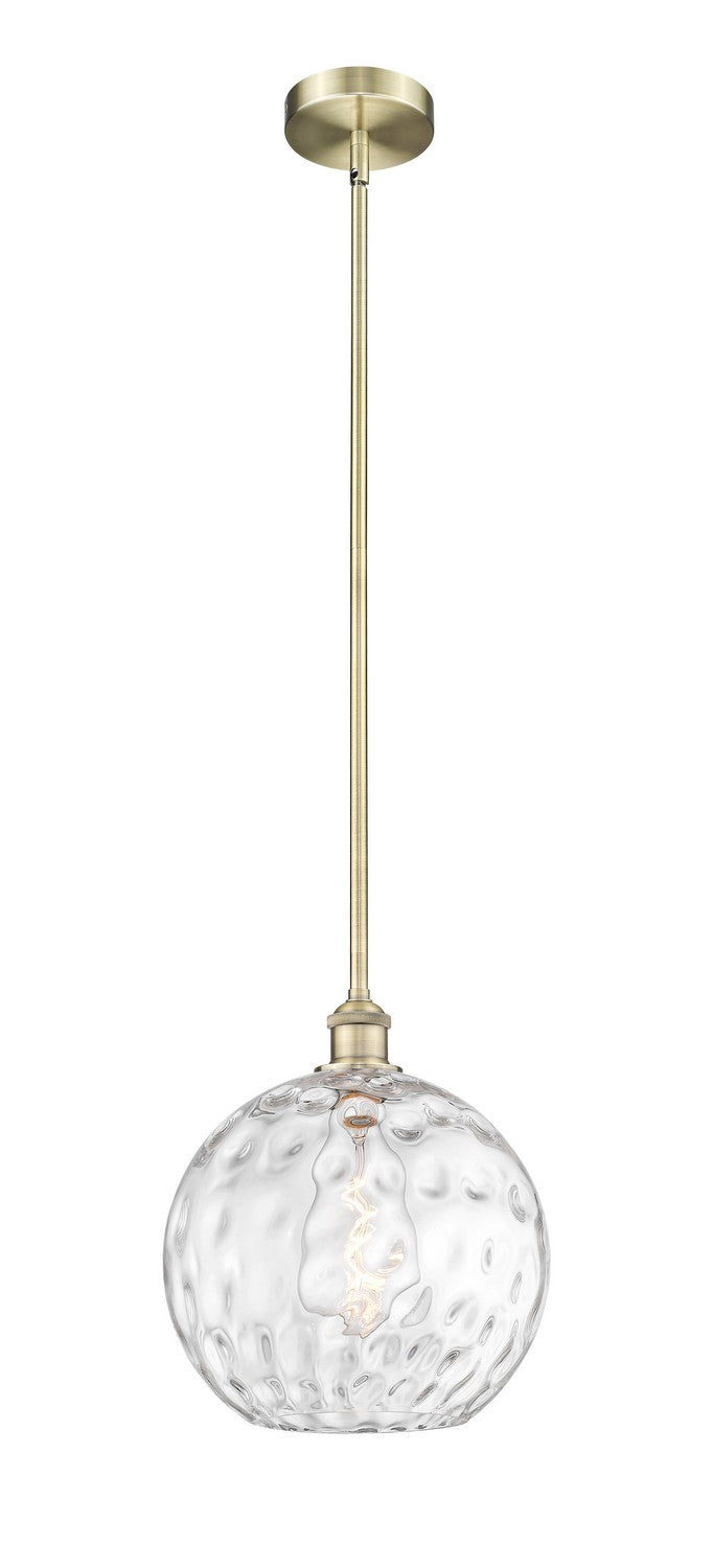 Innovations 616-1S-AB-G1215-12 One Light Mini Pendant, Antique Brass