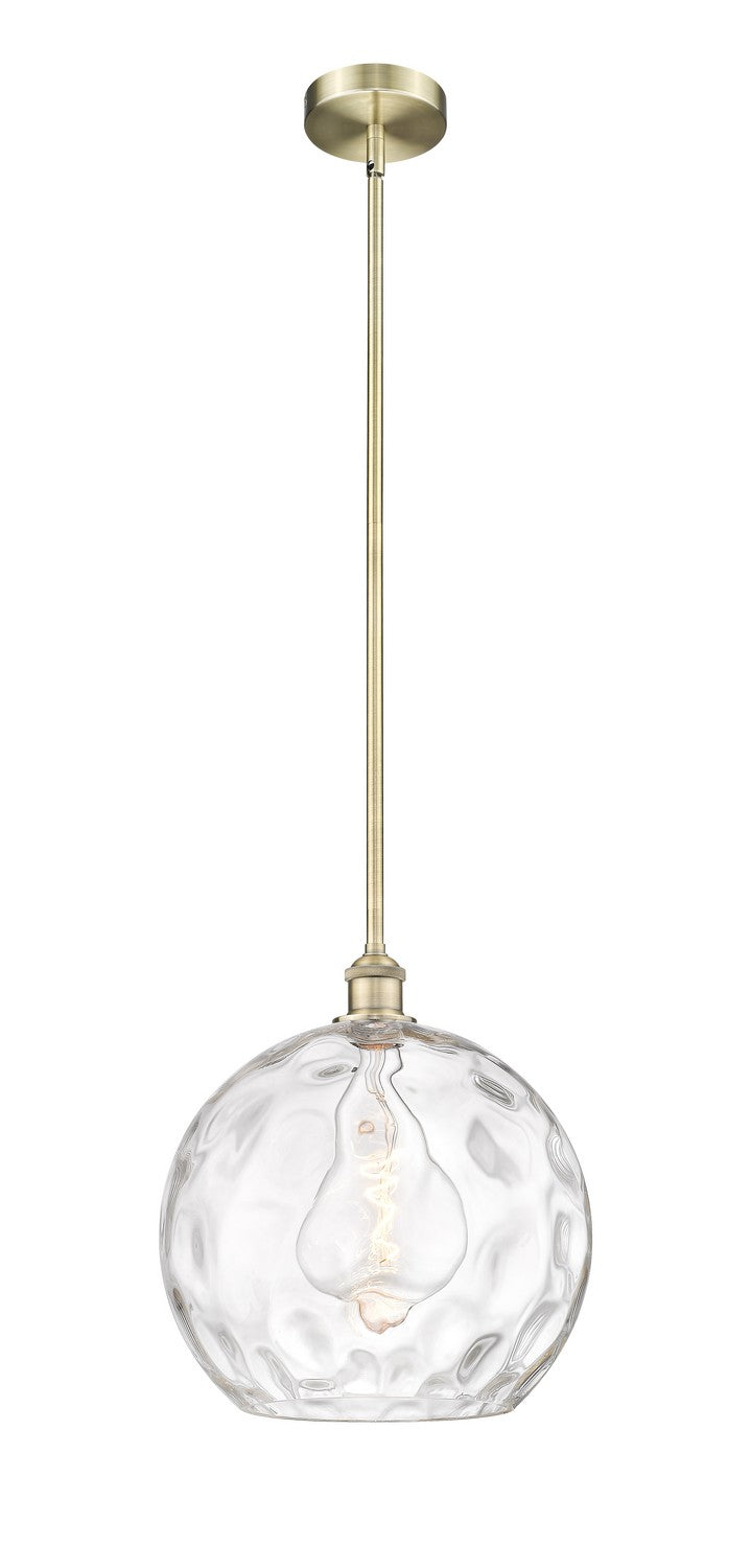 Innovations 616-1S-AB-G1215-14 One Light Pendant, Antique Brass