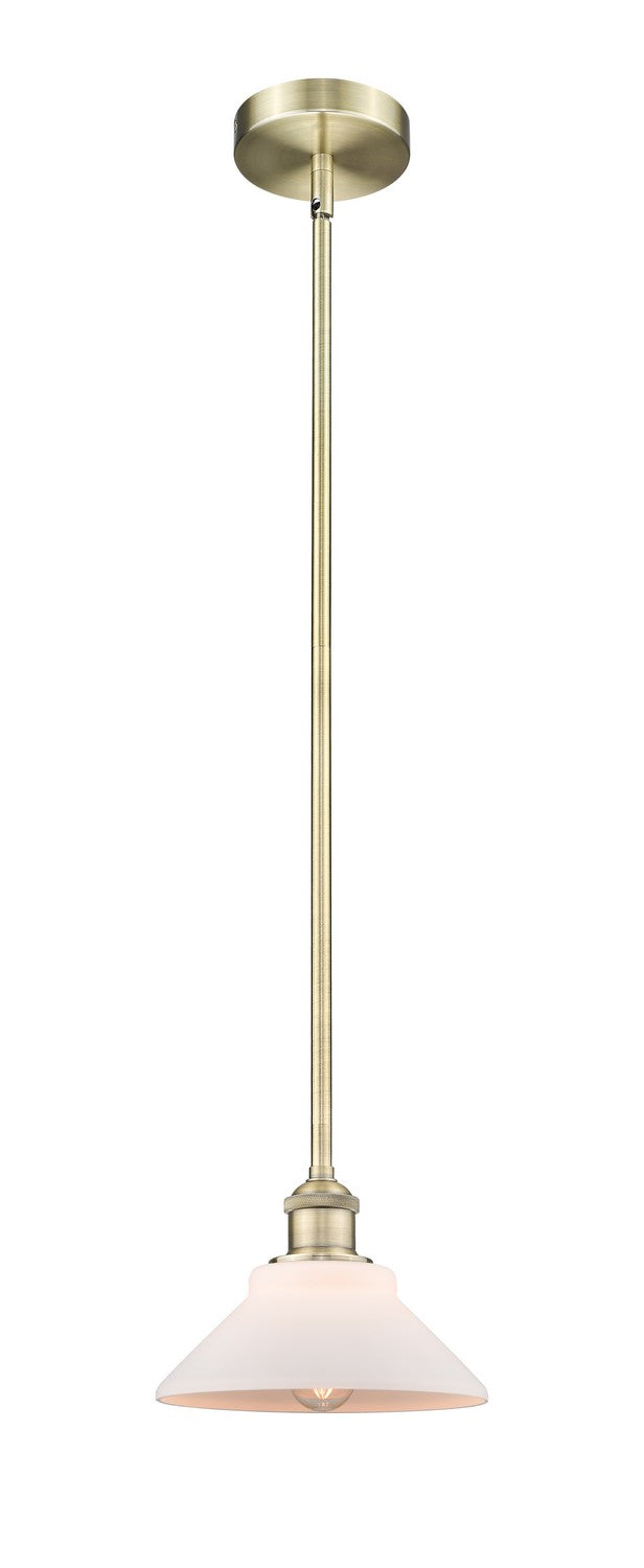 Innovations 616-1S-AB-G131 One Light Mini Pendant, Antique Brass