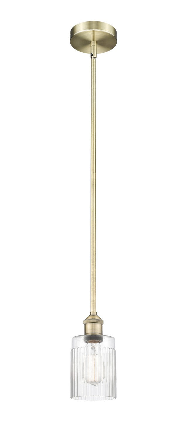 Innovations 616-1S-AB-G342 One Light Mini Pendant, Antique Brass