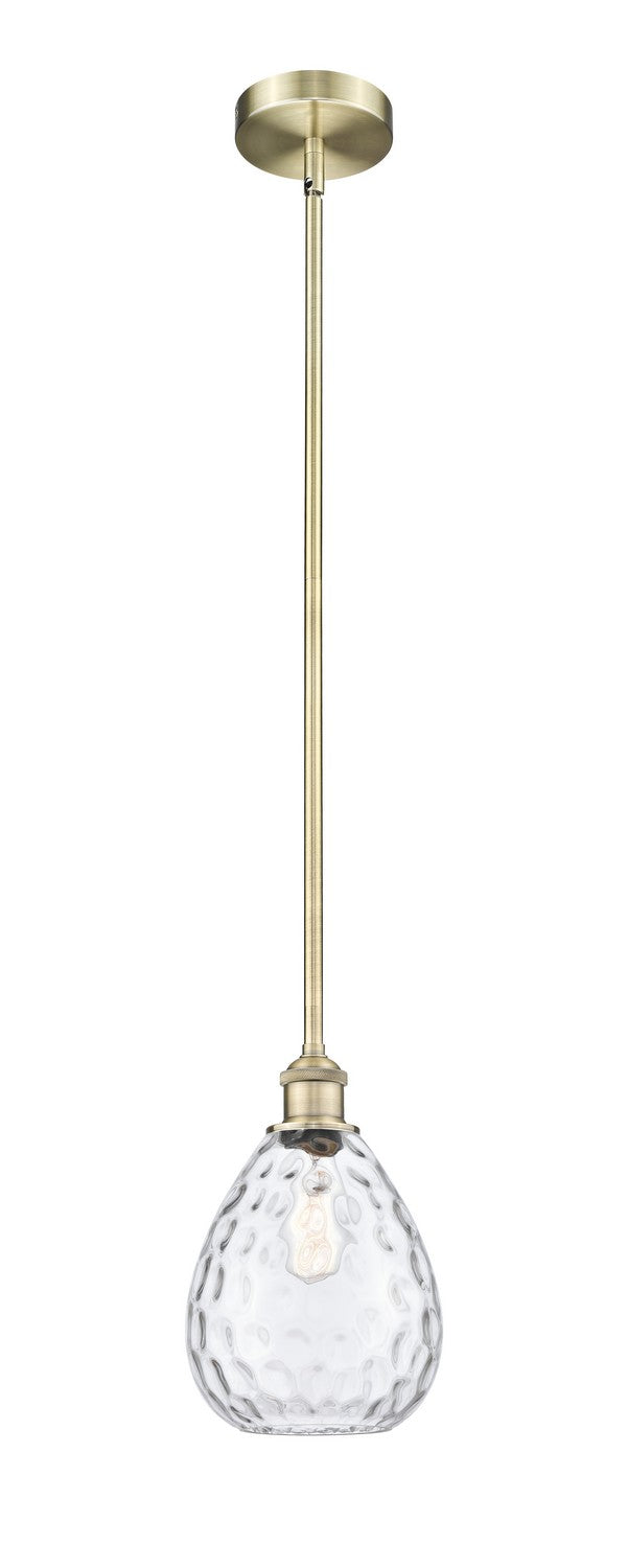 Innovations 616-1S-AB-G372 One Light Mini Pendant, Antique Brass