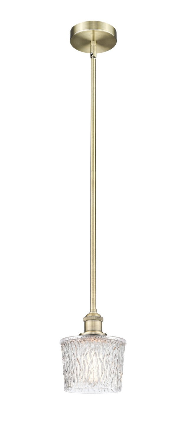 Innovations 616-1S-AB-G402 One Light Mini Pendant, Antique Brass