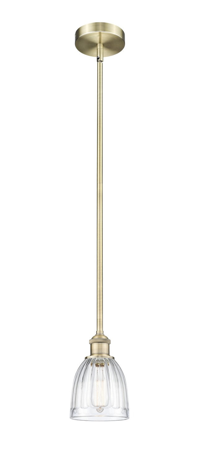 Innovations 616-1S-AB-G442 One Light Mini Pendant, Antique Brass