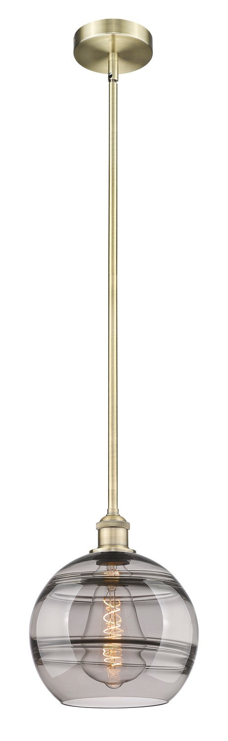 Innovations 616-1S-AB-G556-10SM One Light Mini Pendant, Antique Brass