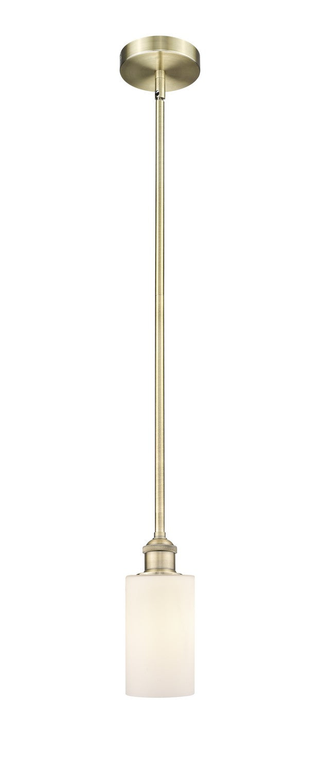 Innovations 616-1S-AB-G801 One Light Mini Pendant, Antique Brass