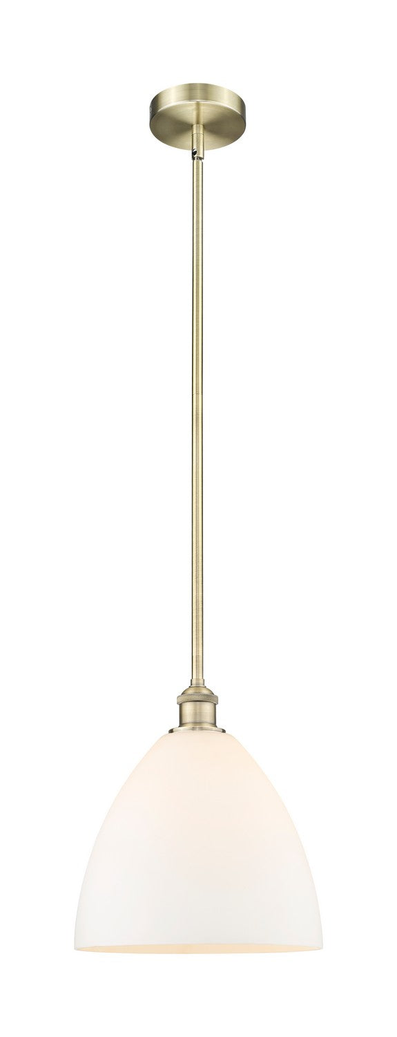 Innovations 616-1S-AB-GBD-121 One Light Mini Pendant, Antique Brass