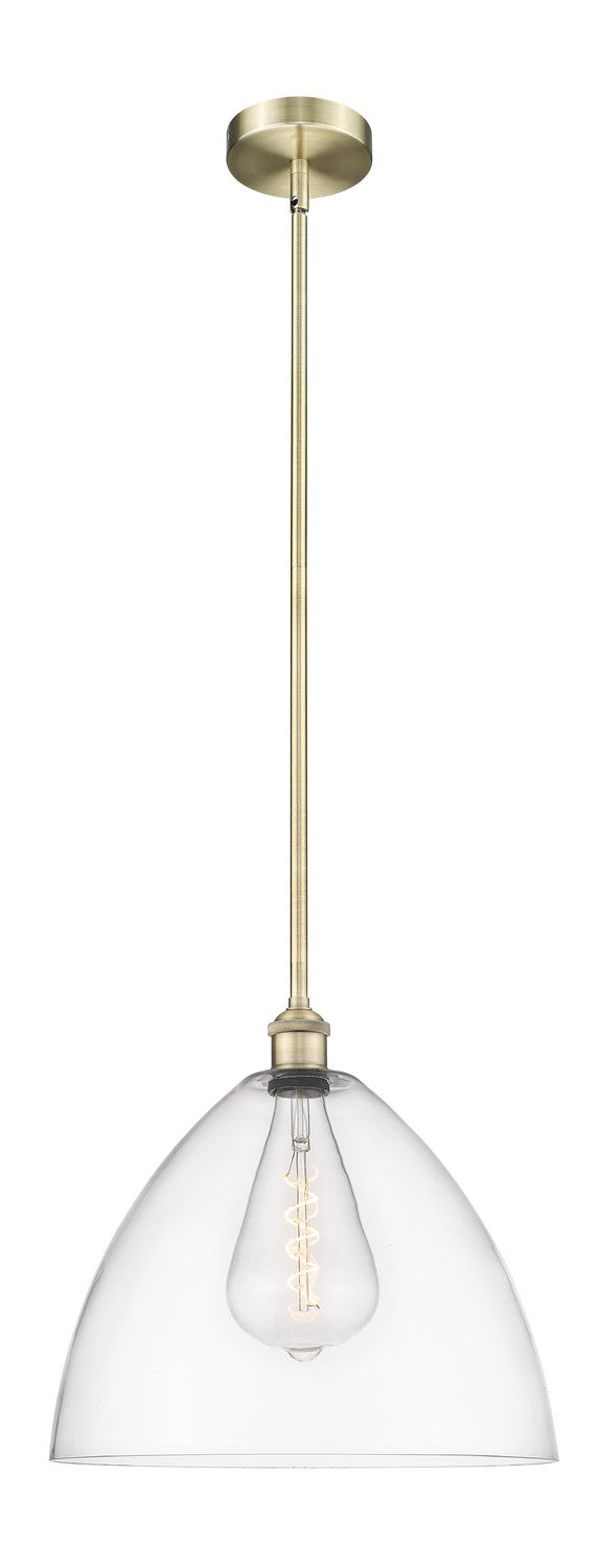 Innovations 616-1S-AB-GBD-162 One Light Pendant, Antique Brass