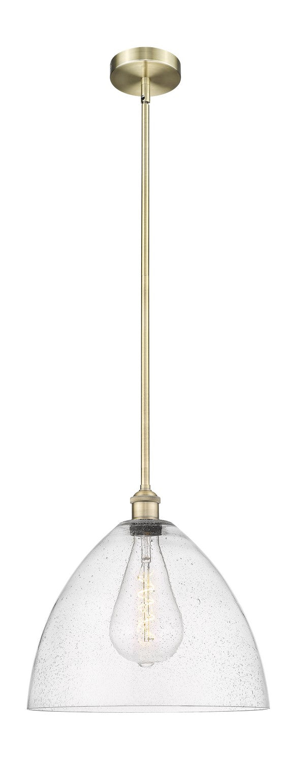 Innovations 616-1S-AB-GBD-164 One Light Pendant, Antique Brass