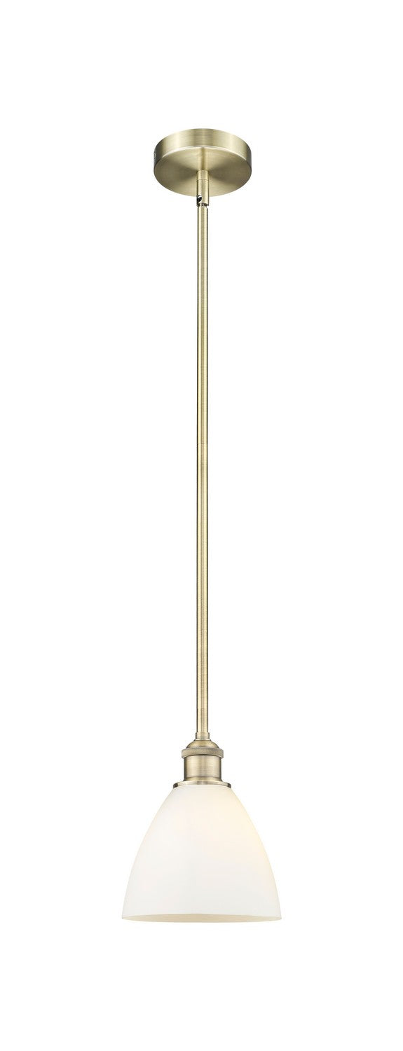 Innovations 616-1S-AB-GBD-751 One Light Mini Pendant, Antique Brass