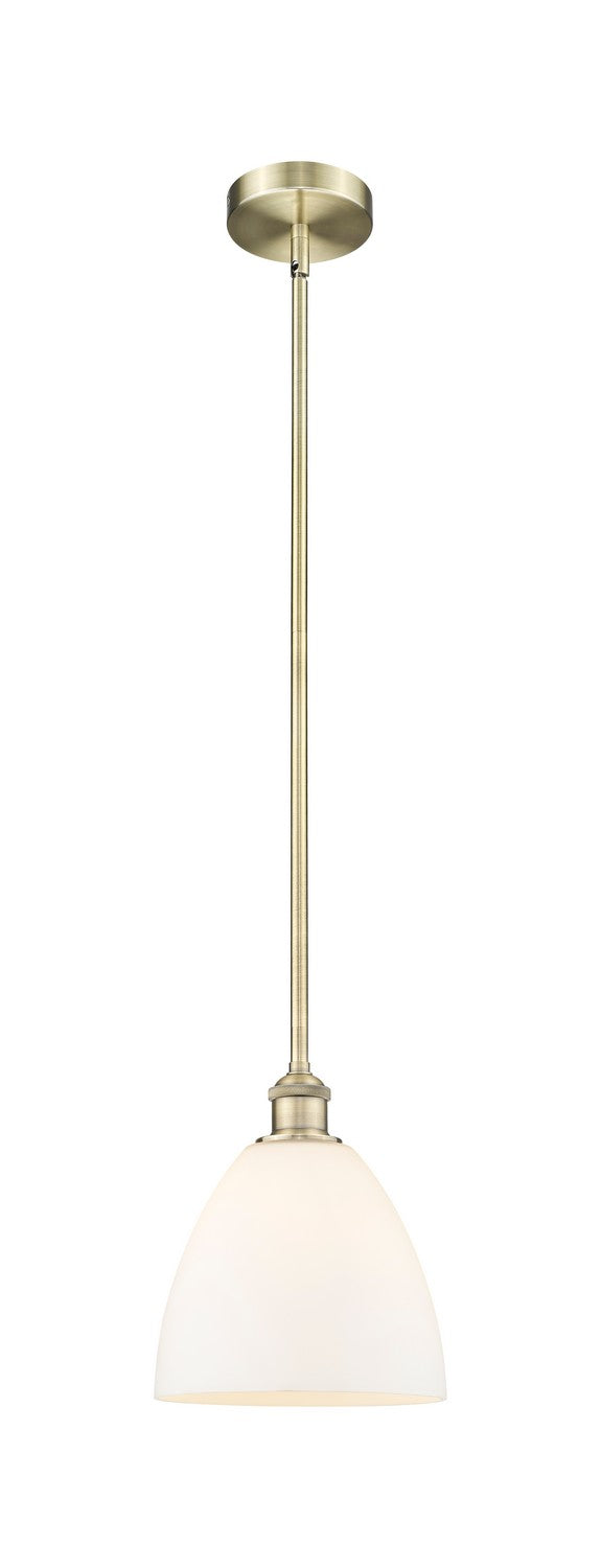 Innovations 616-1S-AB-GBD-91 One Light Mini Pendant, Antique Brass