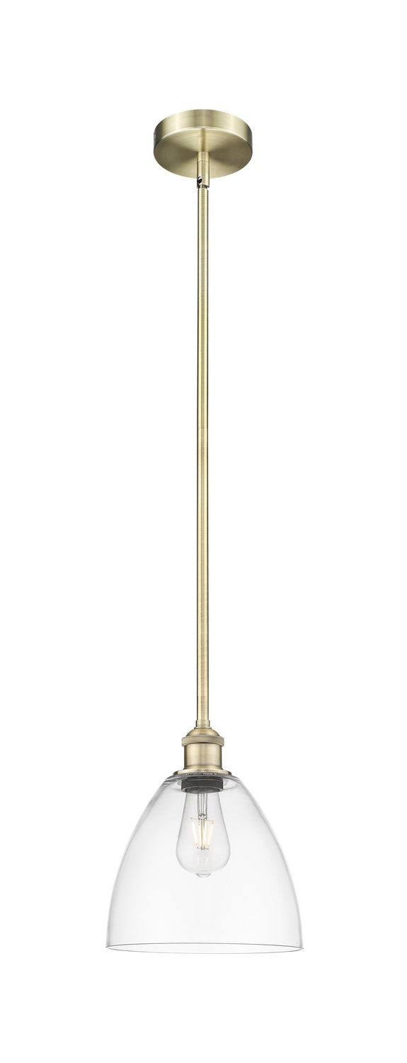 Innovations 616-1S-AB-GBD-92 One Light Mini Pendant, Antique Brass