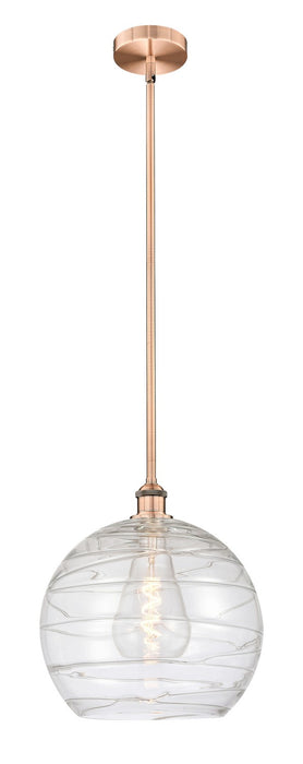 Innovations 616-1S-AC-G1213-14 One Light Pendant, Antique Copper