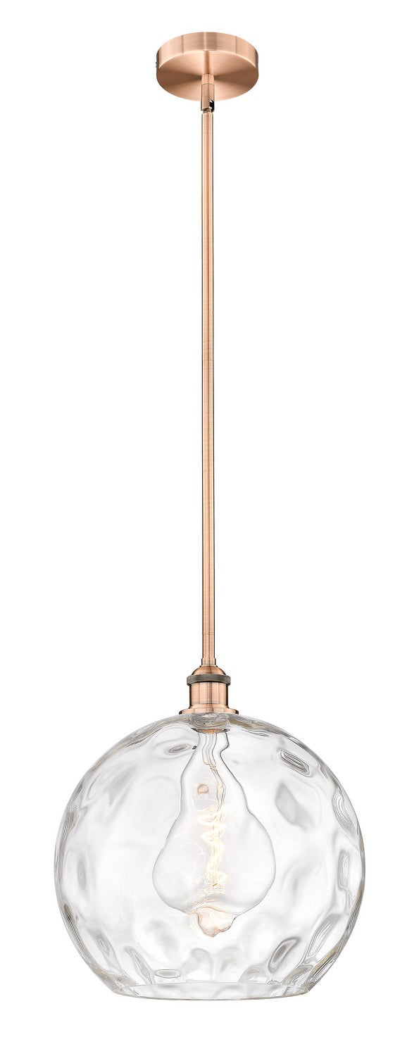 Innovations 616-1S-AC-G1215-14 One Light Pendant, Antique Copper