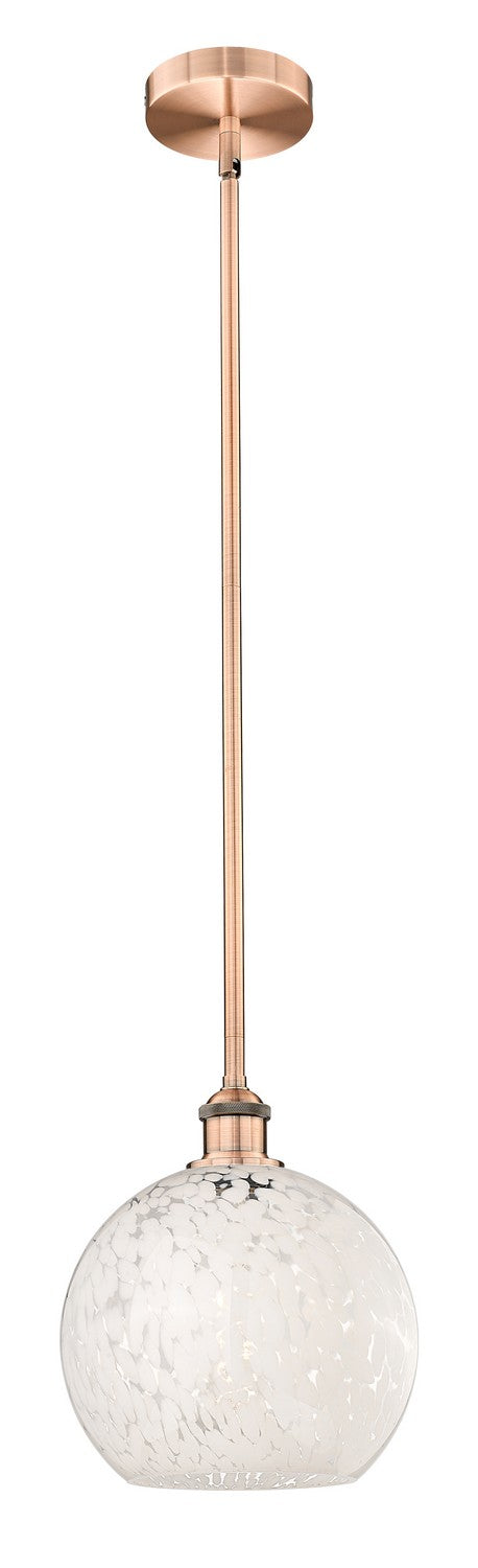 Innovations 616-1S-AC-G1216-10WM LED Mini Pendant, Antique Copper