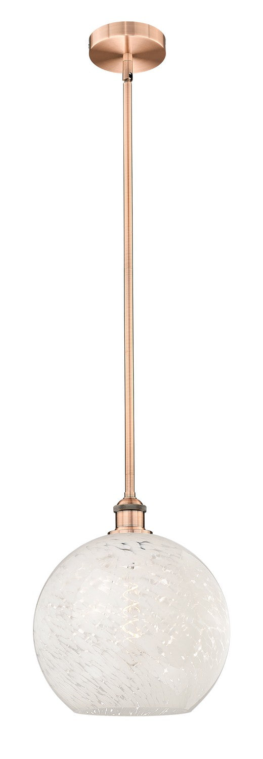 Innovations 616-1S-AC-G1216-12WM LED Mini Pendant, Antique Copper