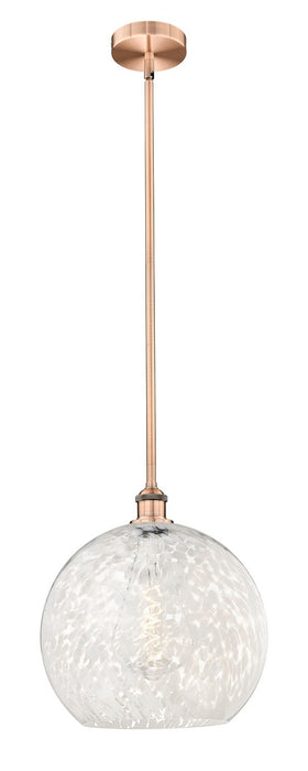 Innovations 616-1S-AC-G1216-14WM LED Pendant, Antique Copper