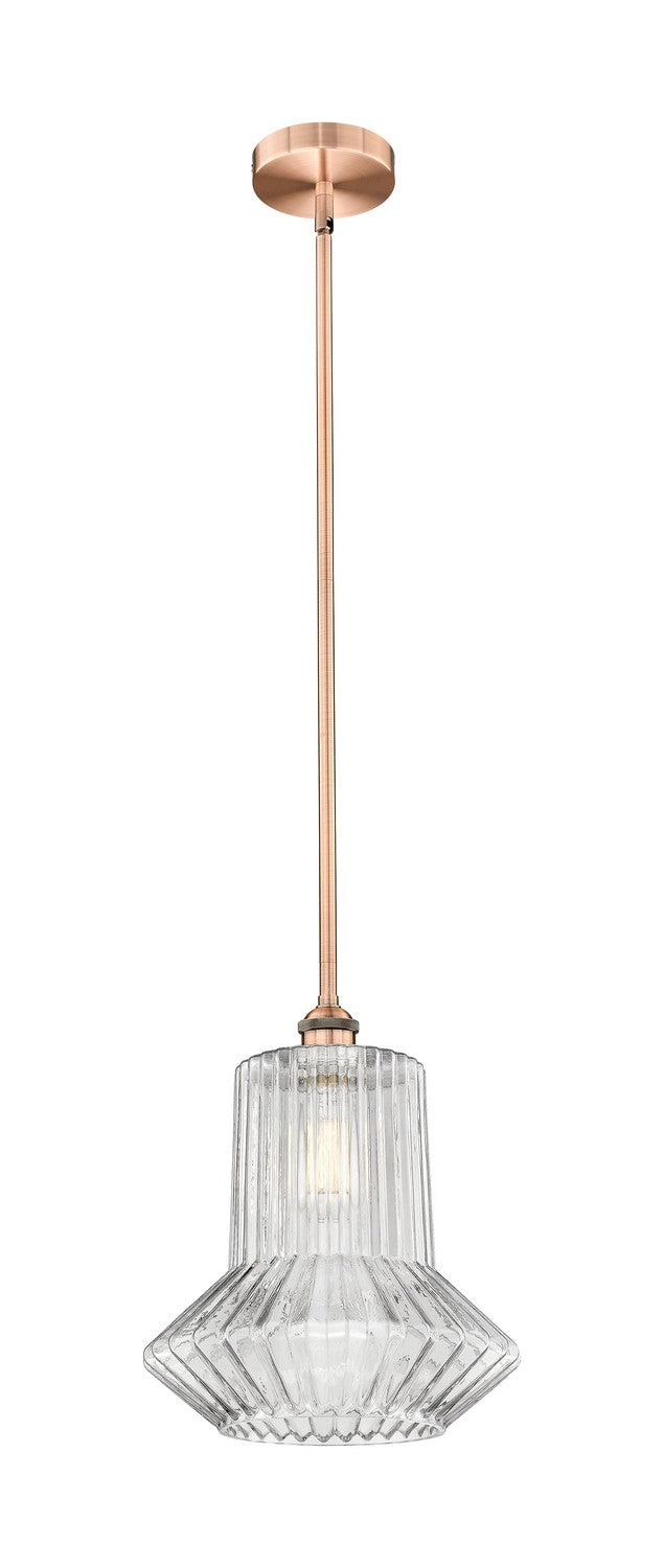 Innovations 616-1S-AC-G212 One Light Mini Pendant, Antique Copper
