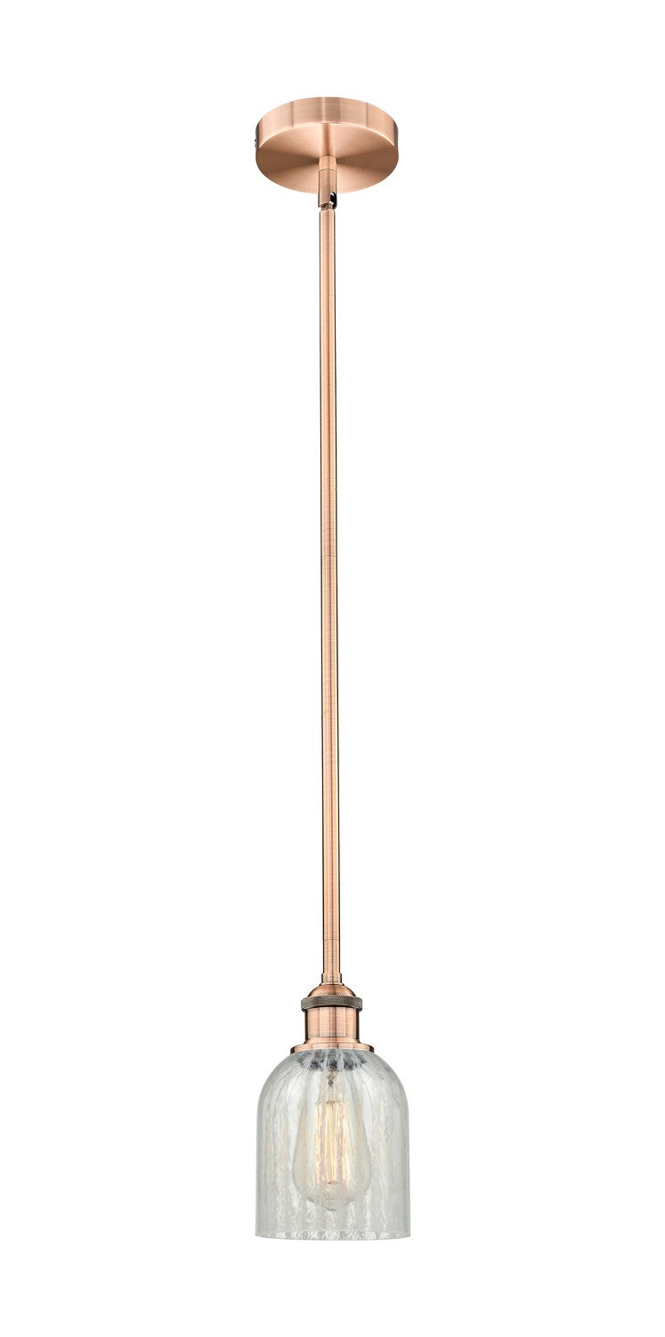 Innovations 616-1S-AC-G2511 One Light Mini Pendant, Antique Copper