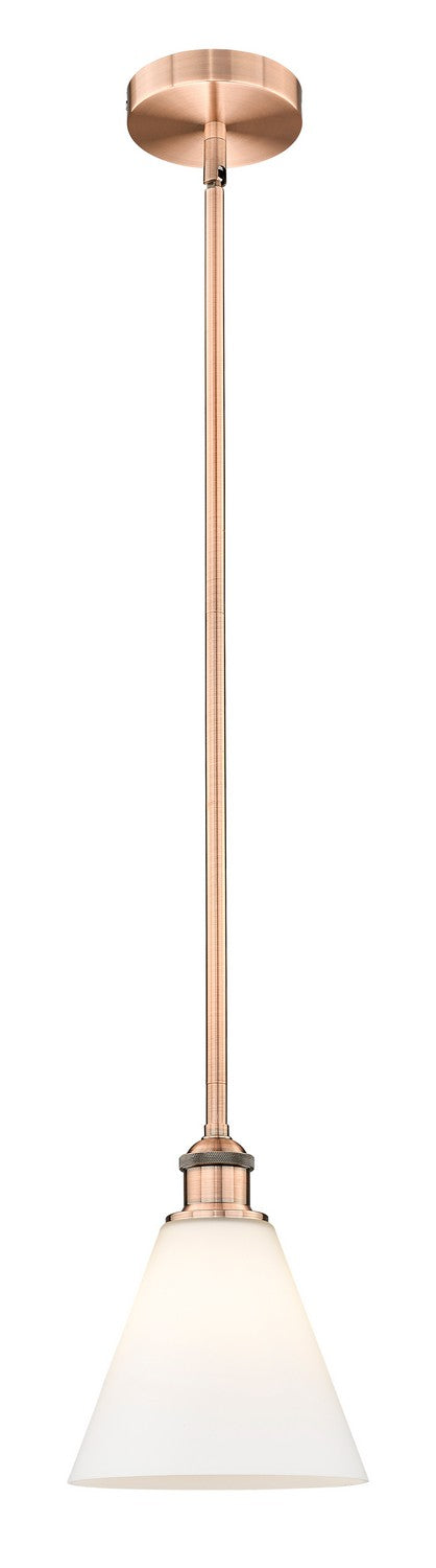 Innovations 616-1S-AC-GBC-81 One Light Mini Pendant, Antique Copper