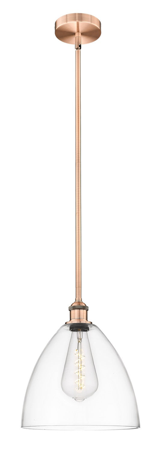 Innovations 616-1S-AC-GBD-122 One Light Mini Pendant, Antique Copper
