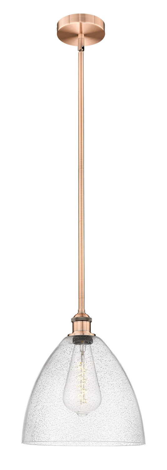 Innovations 616-1S-AC-GBD-124 One Light Mini Pendant, Antique Copper