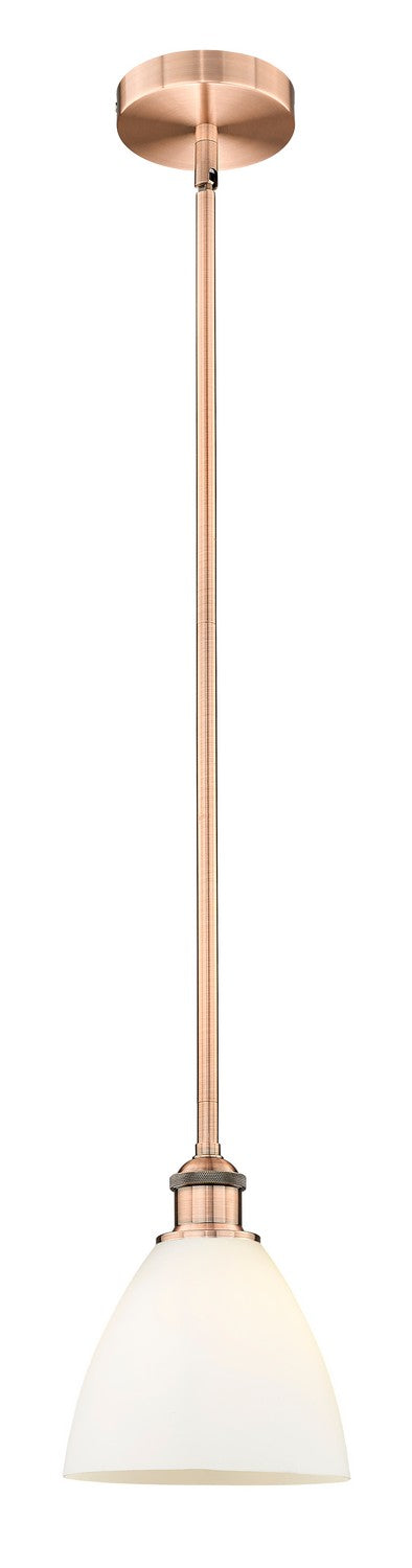 Innovations 616-1S-AC-GBD-751 One Light Mini Pendant, Antique Copper