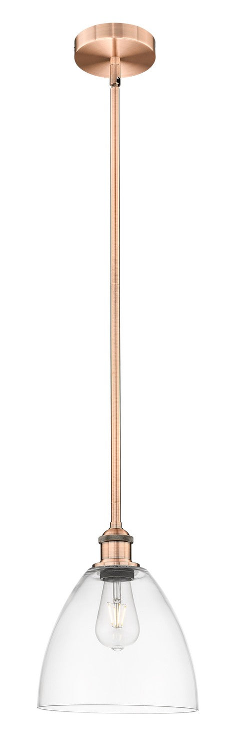 Innovations 616-1S-AC-GBD-92 One Light Mini Pendant, Antique Copper