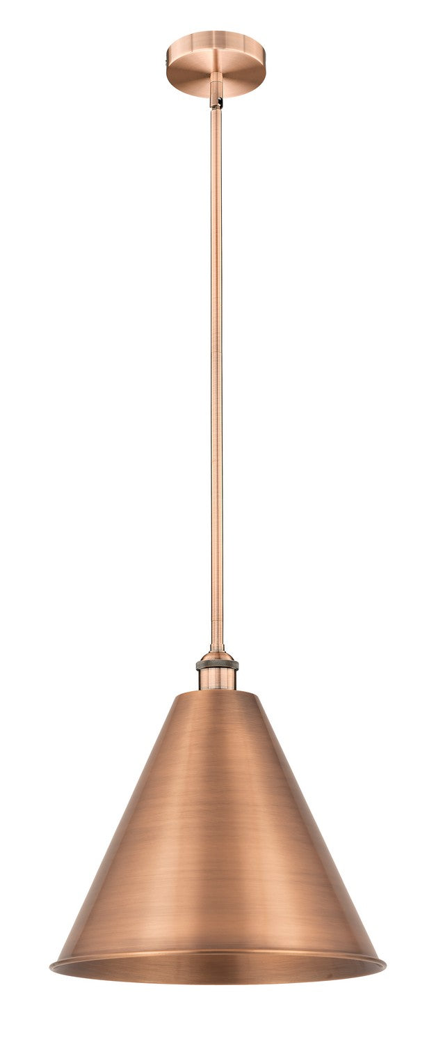 Innovations 616-1S-AC-MBC-16-AC One Light Mini Pendant, Antique Copper