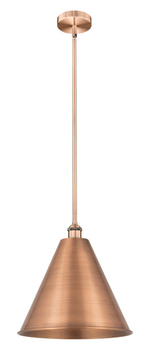 Innovations 616-1S-AC-MBC-16-AC One Light Mini Pendant, Antique Copper